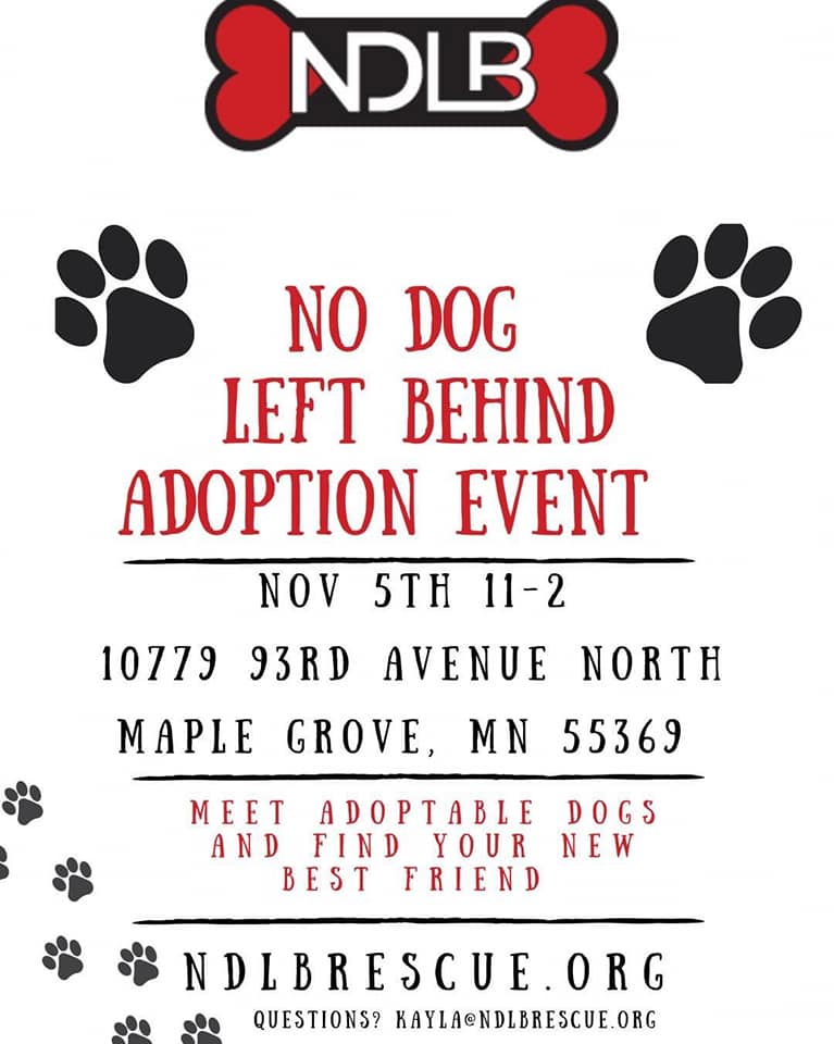 No Dog Left Behind Adoption Event
